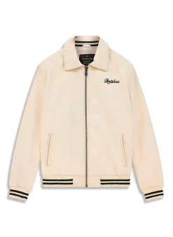 Blouson En Cuir blanc SPARK CARAT