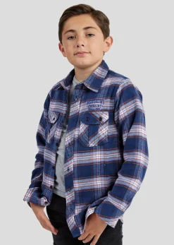 Chemise bleue