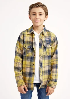 Chemise bleue marine