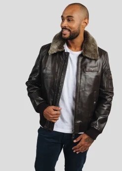Cuir marron TEXACO FENDER