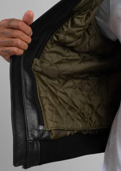 Cuir noir TEXACO FENDER