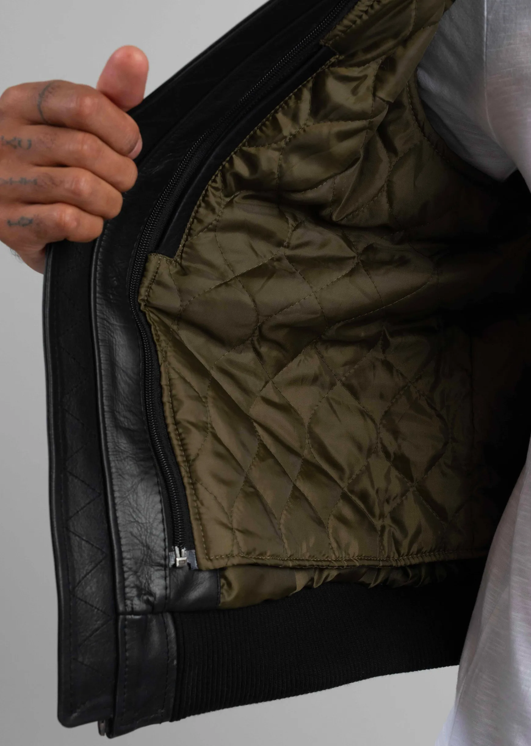 Cuir noir TEXACO FENDER