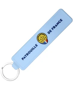 Flamme gomme Patrouille de France bleu ciel
