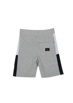 Jogging short enfant gris