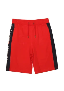 Jogging short enfant rouge