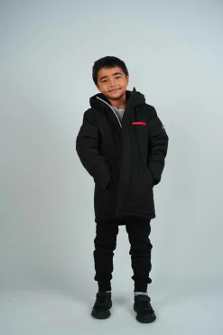 Parka enfant noire