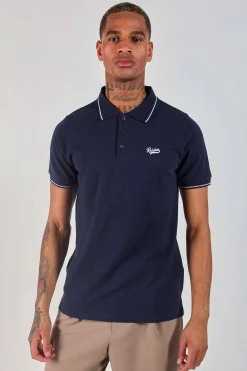 Polo bleu foncé 231040