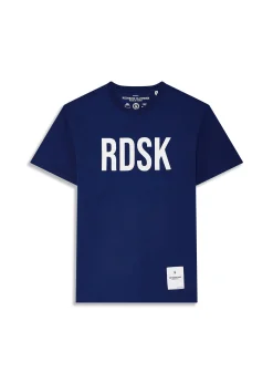 T-shirt bleu marine SURFIN MARK